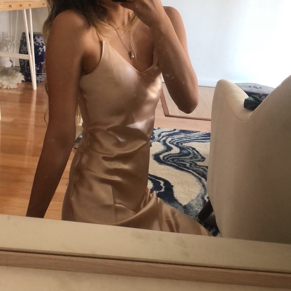 NWT Blush Triacetate Slip Dress - Picture 3 of 7